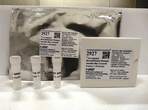 SRM 2927 - 15N標記重組人胰島素樣生長因子1(冷凍)