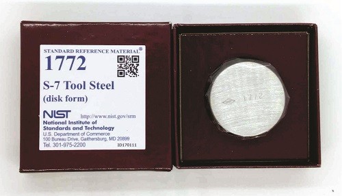  SRM 1772 - 工具鋼(S-7)標準品