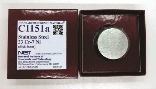 SRM C1151a - 不銹鋼23Cr-7Ni標準品