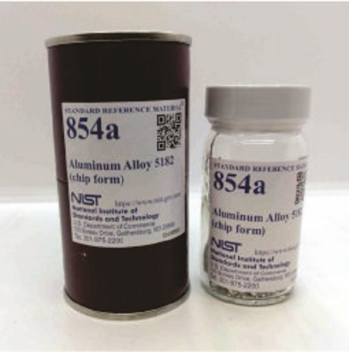SRM 854a - 鋁合金5182(晶片形式)標準品