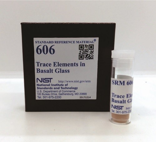 SRM 606 - 玄武巖玻璃中的微量元素標(biāo)準(zhǔn)品