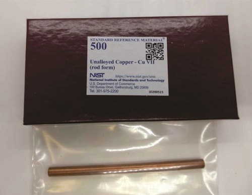 SRM 500 - 非合金銅-銅VII標(biāo)準(zhǔn)品