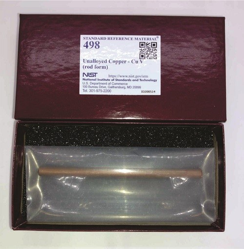 SRM 498 - 非合金銅V(固體)標(biāo)準(zhǔn)品